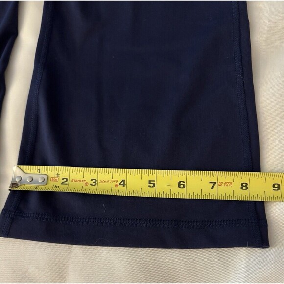PATAGONIA Pliant Flare Yoga Pants Women XS Navy Blue Stretch Activewear Gym - Picture 10 of 11